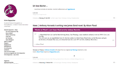 Desktop Screenshot of depeschen.krimiblog.de